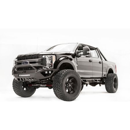 Fab Fours 17-C F250/F350 SD VENGEANCE FRONT BUMPER W/ PRE-RUNNER GUARD MATTE BLA FS17-V4152-1